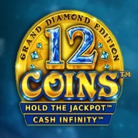 12 Coins Grand Diamond Edition logo by Wazdan at Uspin Casino