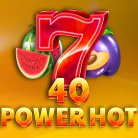 40 Power Hot game by Amusnet Interactive – logo hosted on Uspin Casino