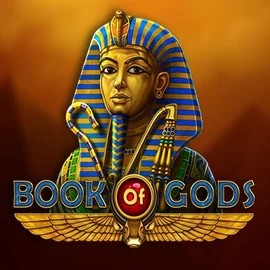 Book of Gods casino game by BF Games – featured logo at Uspin Casino