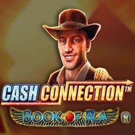 Cash Connection Book Of Ra logo by Novomatic at Uspin Casino