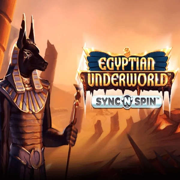 Egyptian Underworld logo by Greentube Uspin Casino