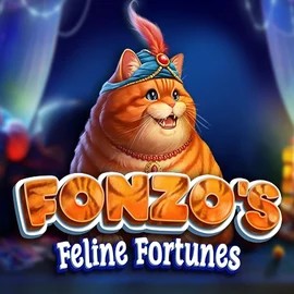 Fonzos Feline Fortunes slot logo by Pragmatic Play at Uspin Casino