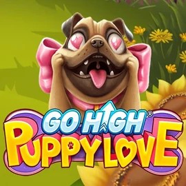 Official Slots logo: Go High Puppy Love by RubyPlay at Uspin Casino