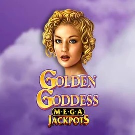 Golden Goddess Megajackpots online game logo by IGT on uspinscasino.com