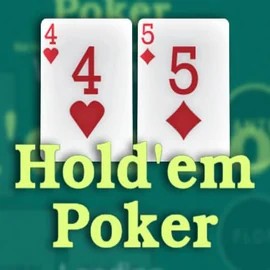 Hold em Poker game by OneTouch Games – logo hosted on Uspin Casino
