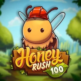 Try Honey Rush 100 slot by  on uspinscasino.com – logo image