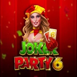 Joker Party 6 logo by Greentube Uspin Casino