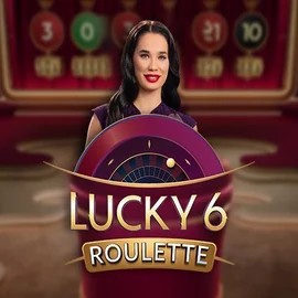 Lucky 6 Roulette game by Pragmatic Play – logo hosted on Uspin Casino