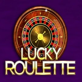 Lucky Roulette logo by Belatra Games Uspin Casino