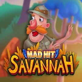 Mad Hit Savannah by RubyPlay, showcased at uspinscasino.com – game logo