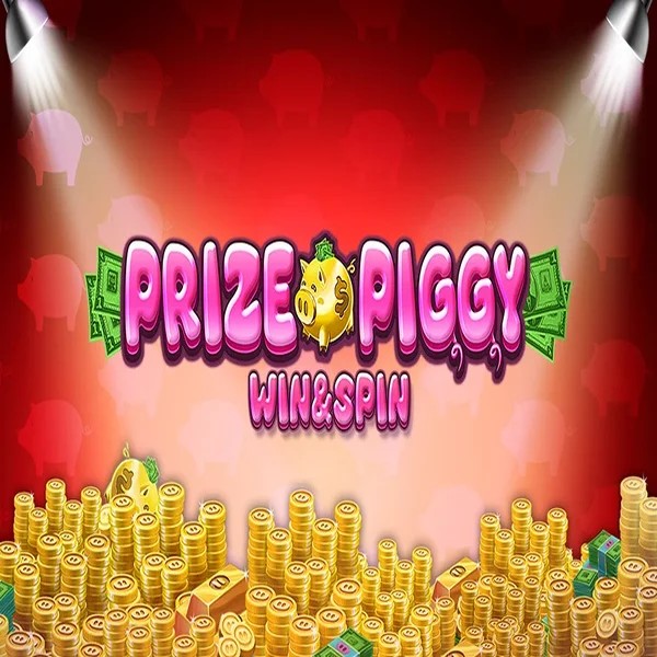 Prize Piggy Win &amp; Spin game by Inspired Gaming – logo hosted on Uspin Casino