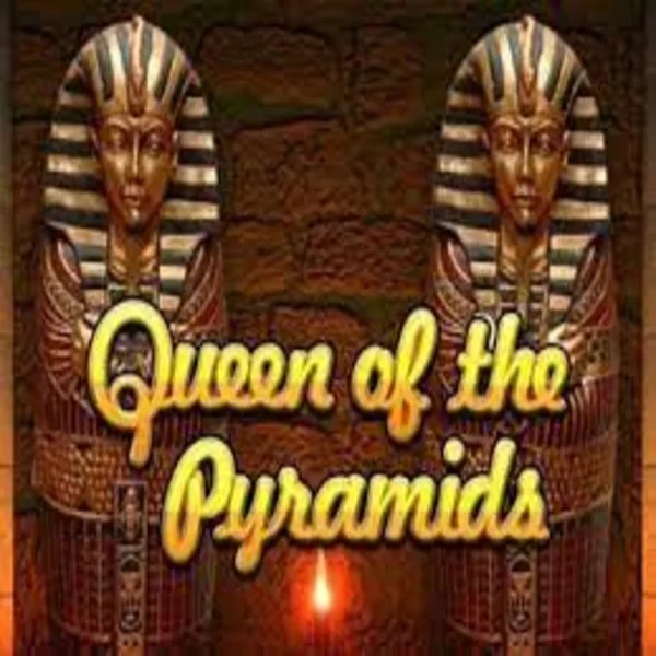 Official Slots logo: Queen of the Pyramids by Playtech at Uspin Casino