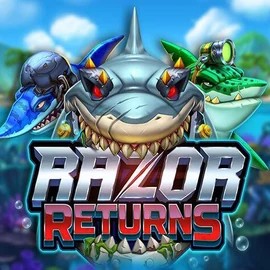 Razor Returns logo by Push Gaming at Uspin Casino
