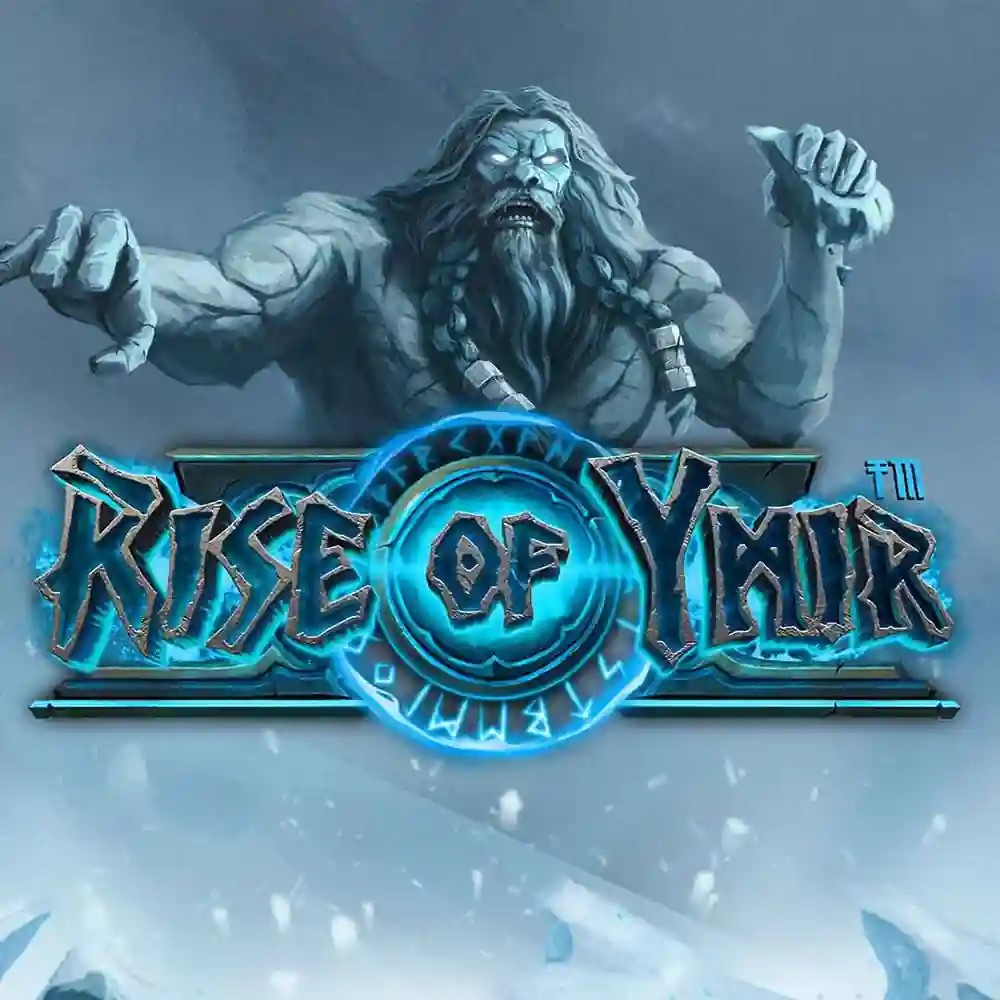 Rise of Ymir logo by Hacksaw Gaming Uspin Casino