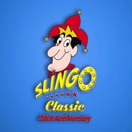 Slingo Classic 20th Anniversary online game logo by Slingo on uspinscasino.com