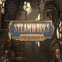 Slots logo of Steamworks The Workshop from Peter &amp; Sons at Uspin Casino