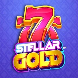Stellar Gold logo – Slots by Snowborn Games at Uspin Casino