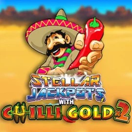 Official Jackpots logo: Stellar Jackpots with Chilli Gold x2 by Lightning Box Game at Uspin Casino