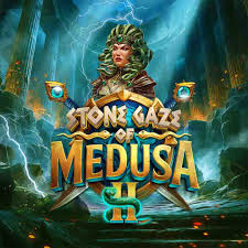 Stone Gaze of Medusa 2 slot logo by Stakelogic at Uspin Casino
