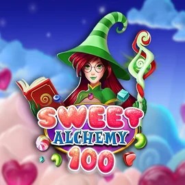 Sweet Alchemy 100 logo – Slots by  at Uspin Casino