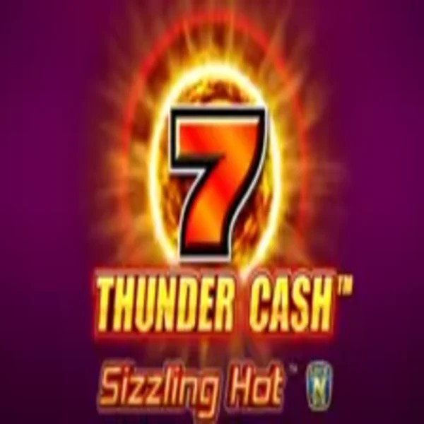 Official Slots logo: Thunder Cash Sizzling Hot by Novomatic at Uspin Casino