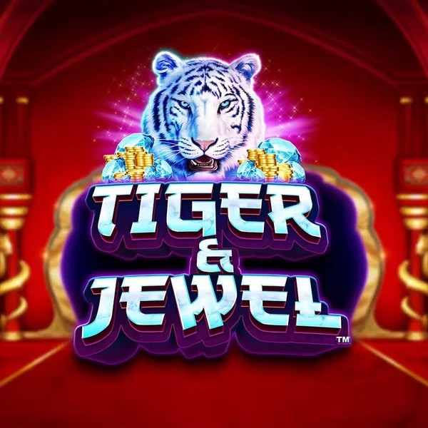Tiger and Jewel slot logo by Greentube at Uspin Casino