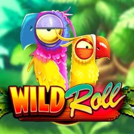 Wild Roll logo by Playtech Uspin Casino
